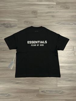 XL - Essentials Black FW24 T-Shirt Brand New