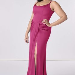Azazie Barbie Pink Dress