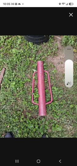 Manual Steel Post Driver with Handles