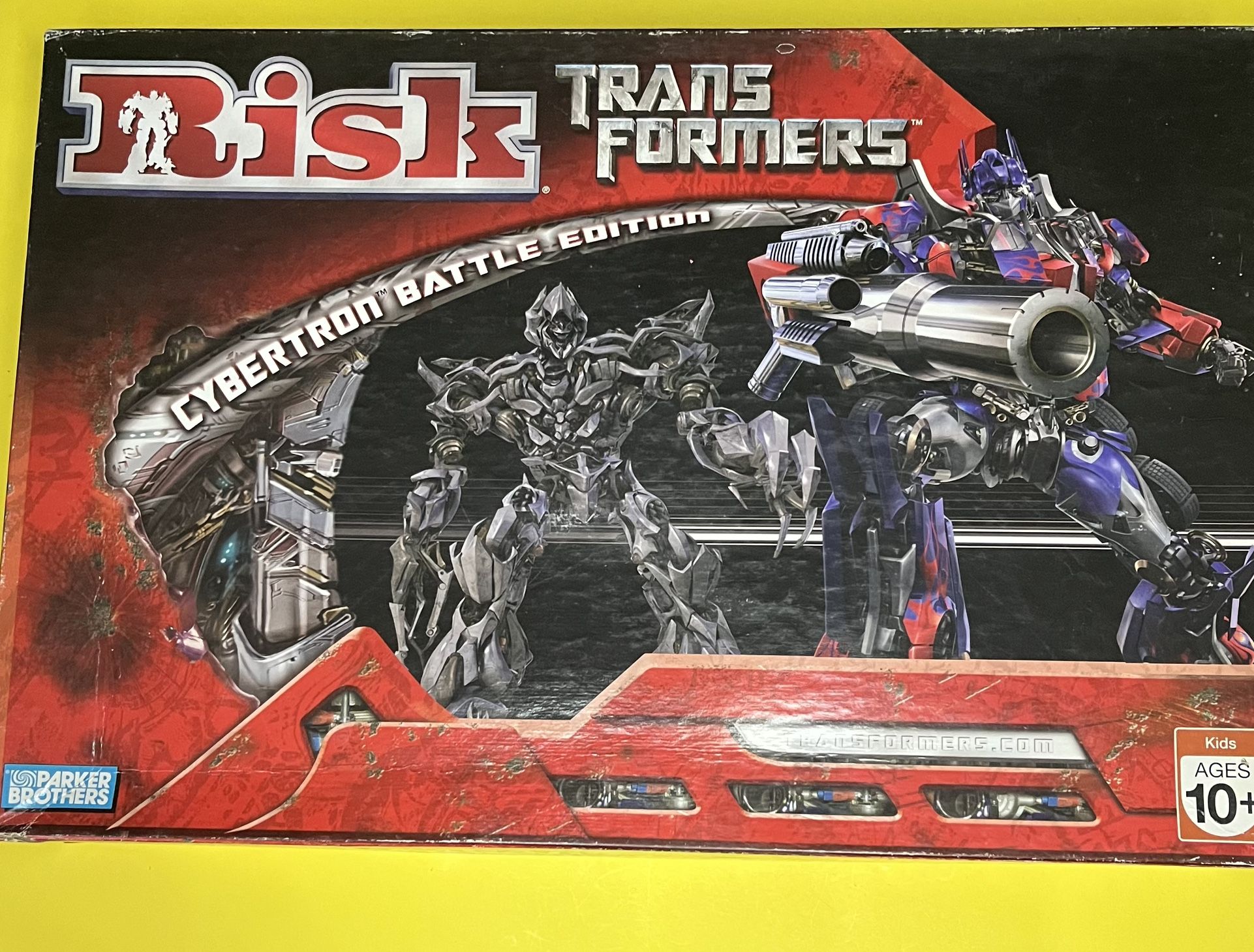 Transformers Risk Board Game 