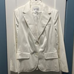 Women’s White Blazer by Worthington, Sz 12