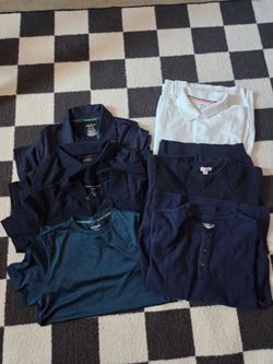 Boys school uniform tops