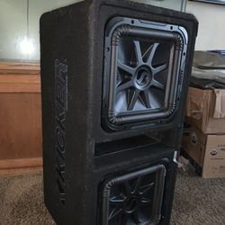 L7 Kickers 12 Inch/Chevy Cruz