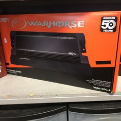 Kicker Warhorse 1000.4 On Sale Today No Credit Check Payment Plans Available 