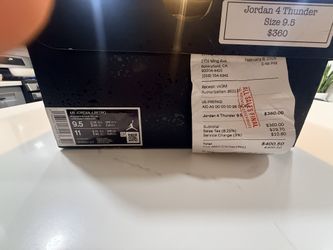 Retro 4s JoRdan Thunders