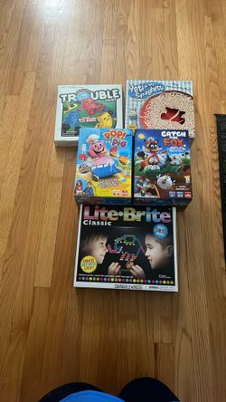 Lot Of  5 Games For Kids
