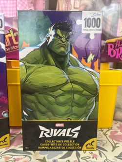 Marvel Gamerverse Marvel Rivals Hulk 1000 Pieces Blue Collector Puzzle