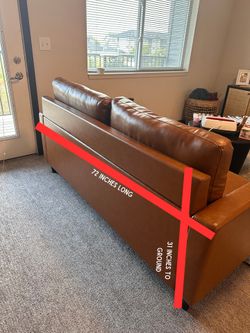 Target leather couch deals