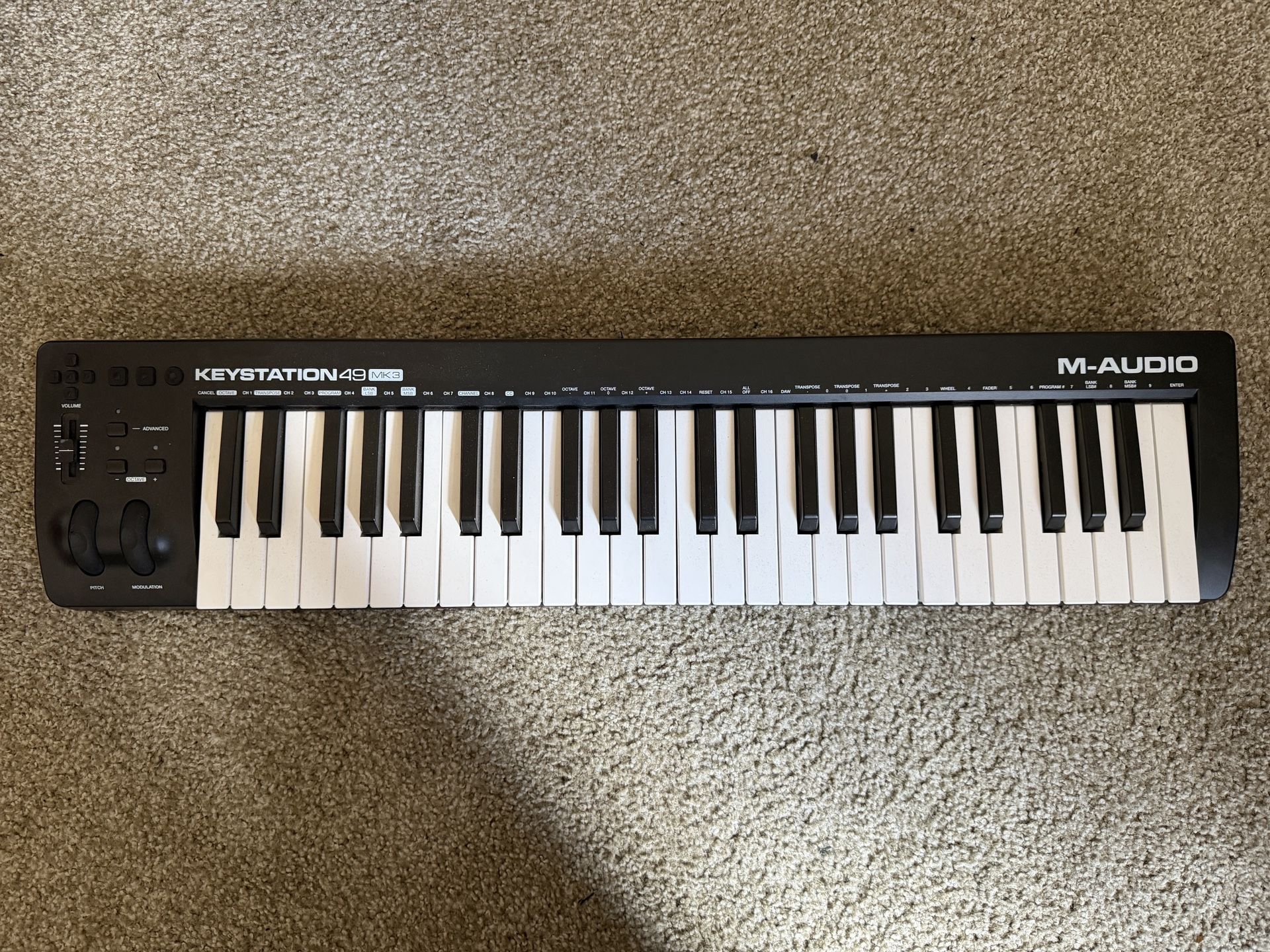 M-AUDIO KEYSTATION49 - Mk.3 - MIDI Controller