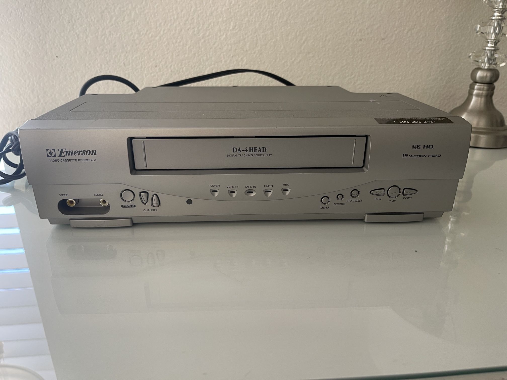 Emerson VCR Player EWV404 Works
