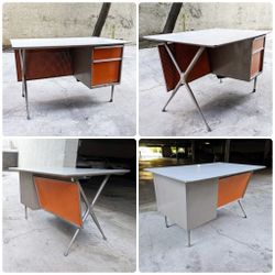 Mid Century Desk By Raymond Loewy