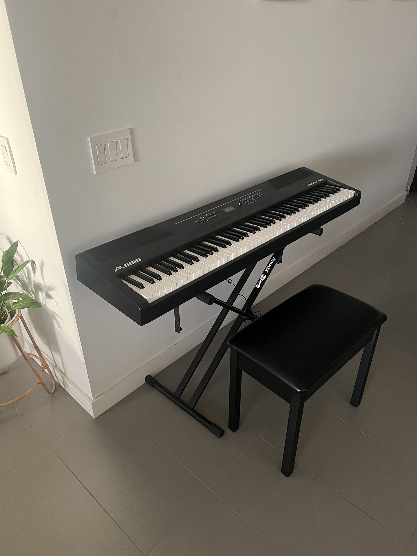 Piano - Alesis recital pro (with Stand And Bench)