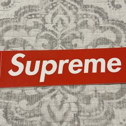 SUPREME BOX LOGO STICKER 