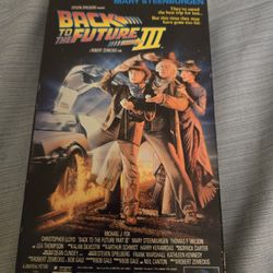 Back To The Future 3 VHS