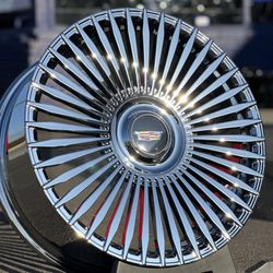 22” Chrome Wheels Cadillac XT6 6X120 SRX Blazer  Acadia Colorado Canyon Traverse