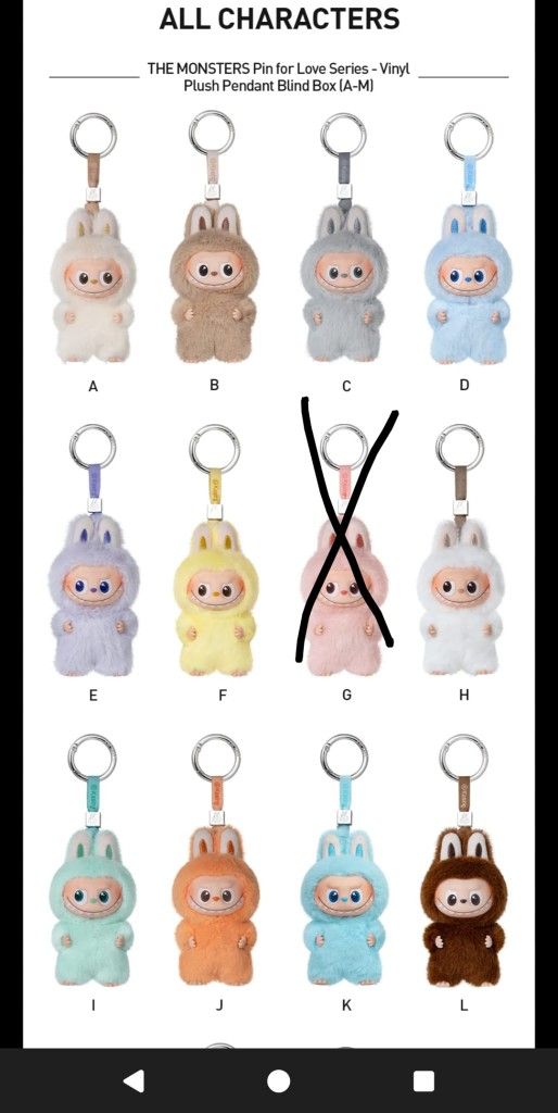 Popmart Authentic Labubu Pin For Love Each