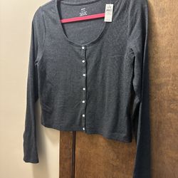 Women’s Gray Cardigan 