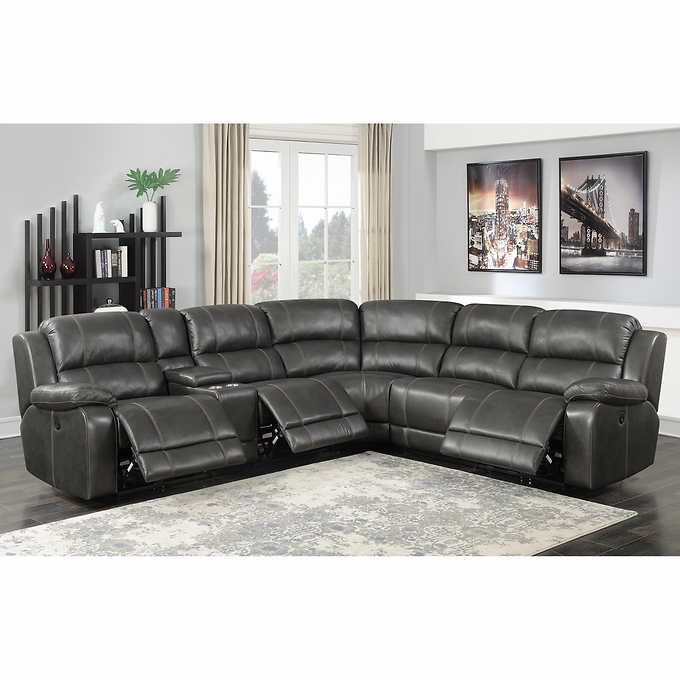 Pulaski Furniture Dunhill Leather Power, Pulaski Leather Power Reclining Sofa Costco