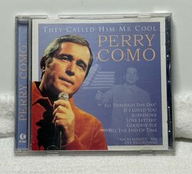 Perry Como They Called Him Mr Cool CD ECD 3687X 20 Tracks