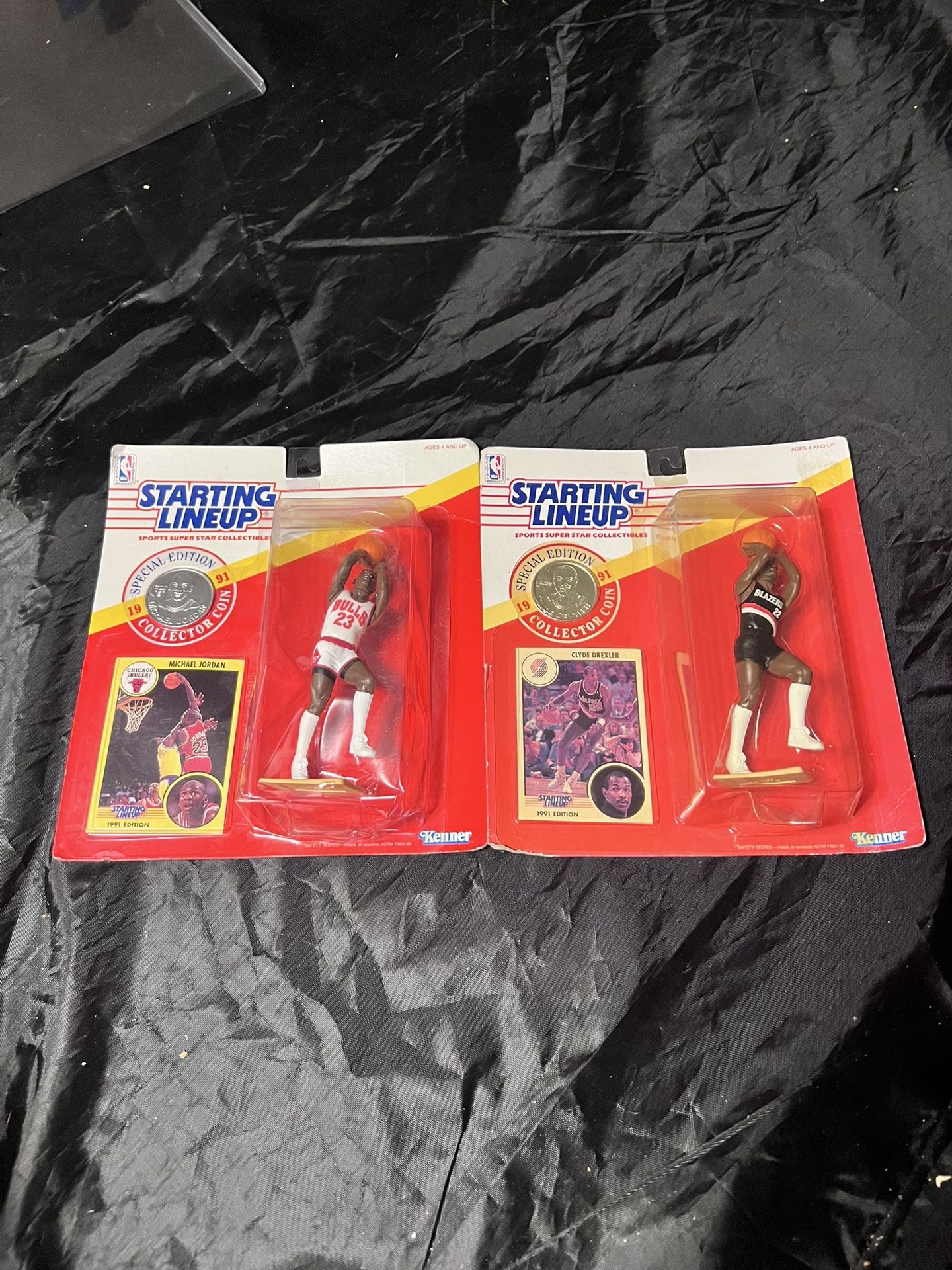 Starting lineup Jordan & Drexler