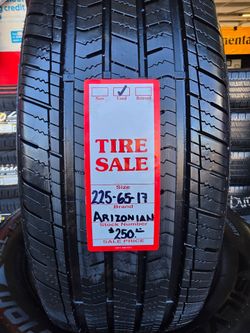 🔥 4 TIRES 225/65R17 ARIZONIAN SILVER EDITION – SET OF 4 $250 INSTALLED 🔥