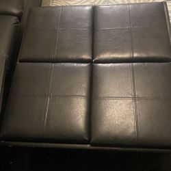 Black Ottoman 