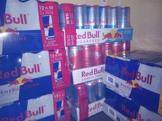 24 PACK of 8oz RED BULLS