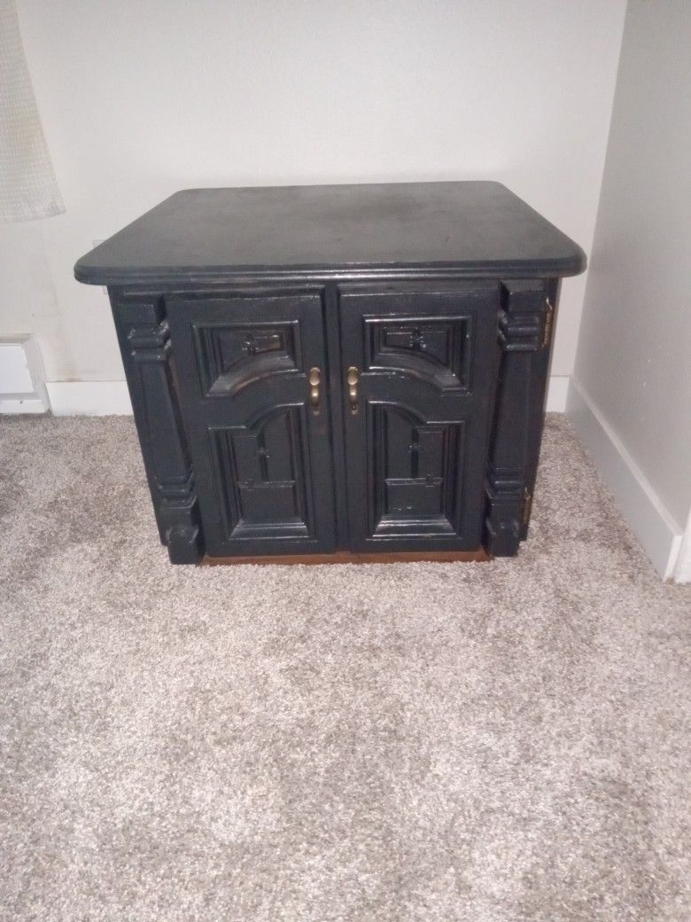 End Table and Storage