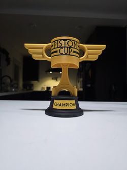 3D Printed Piston Cup Trophy