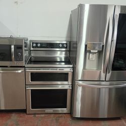 Stainless Appliances Bundle 