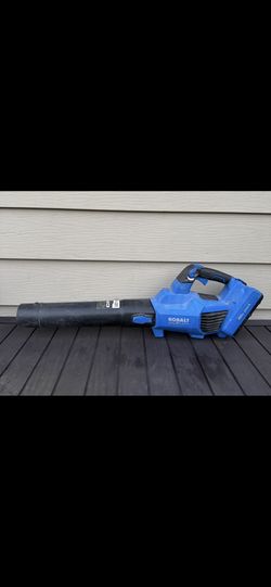 * For Parts or Repair Only!* Kobalt 40-Volt 520-CFM 120-MPH Brushless Handheld Cordless Electric