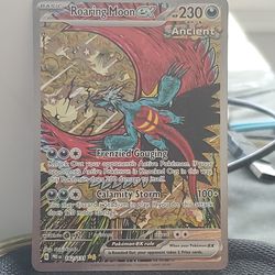 Roaring Moon Ex SIR illustration prismatic evolution card raw