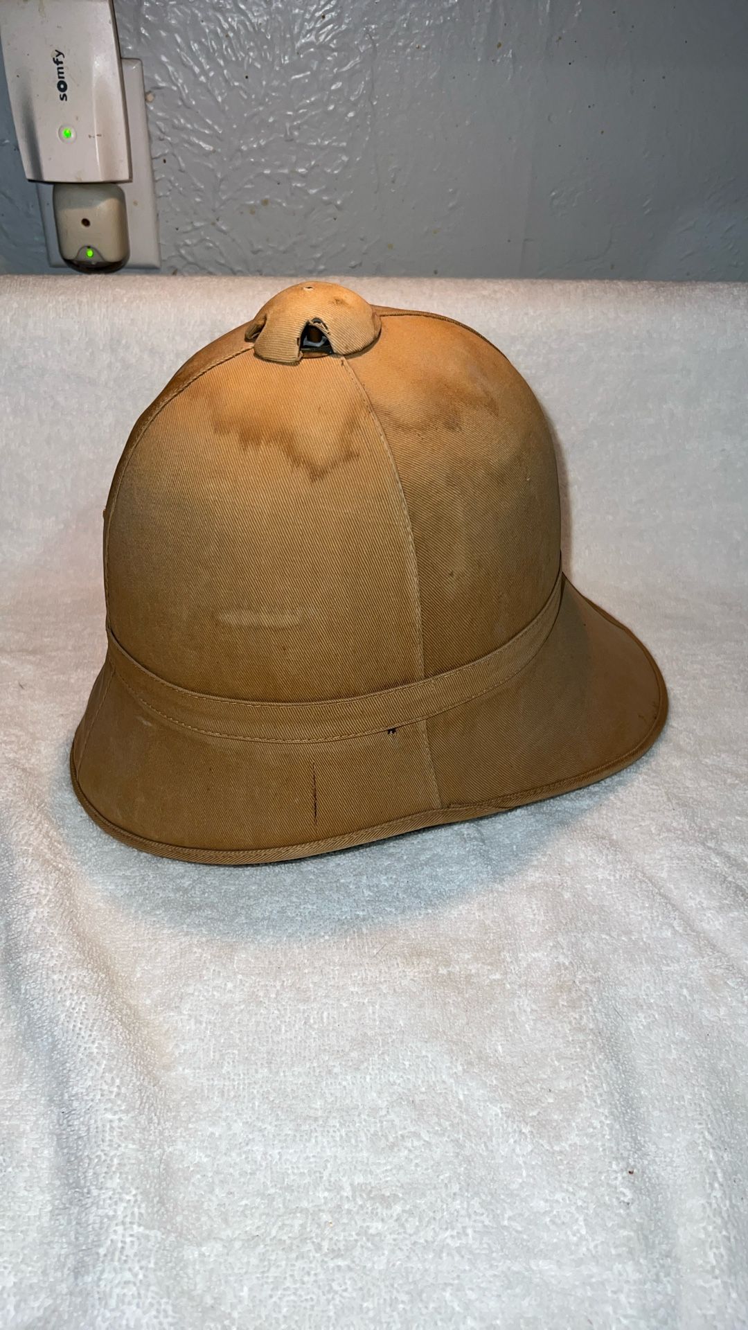 Span-Am War US Army Enlisted M1887 Khaki Sun or Pith Helmet military helmet