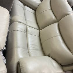 White Color Recliner New Condition