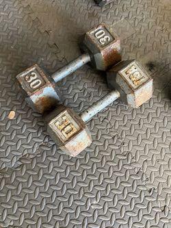 30 lb dumbbells