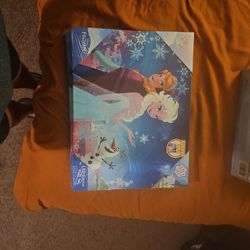 Frozen Led Canvas Wall Art 
