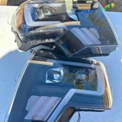 09-14 Ford F-150 LED Headlights Faros Lights Luces Calaveras Micas