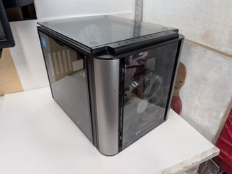 Thermaltake Level 20 VT Micro ATX Cube PC Case Tempered Glass Black