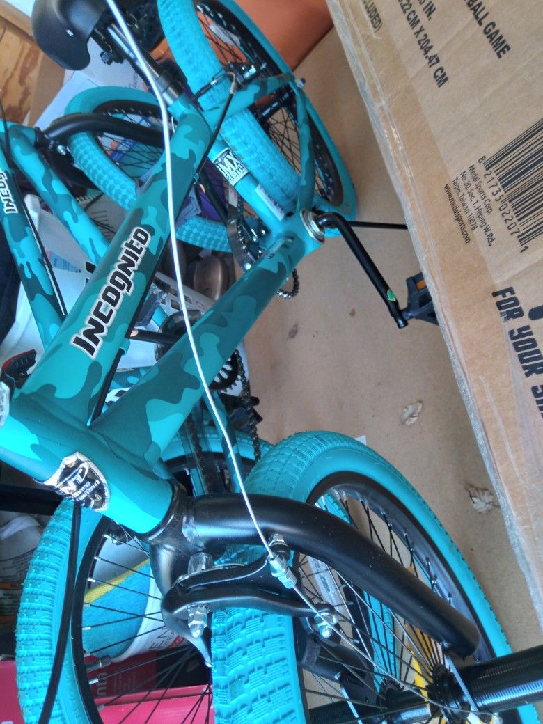 2 New Incognito Bmx Bikes