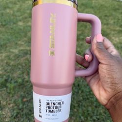 NEW Stanley 30oz Antique Pink ProTour Quencher Flip Straw Tumbler - RARE