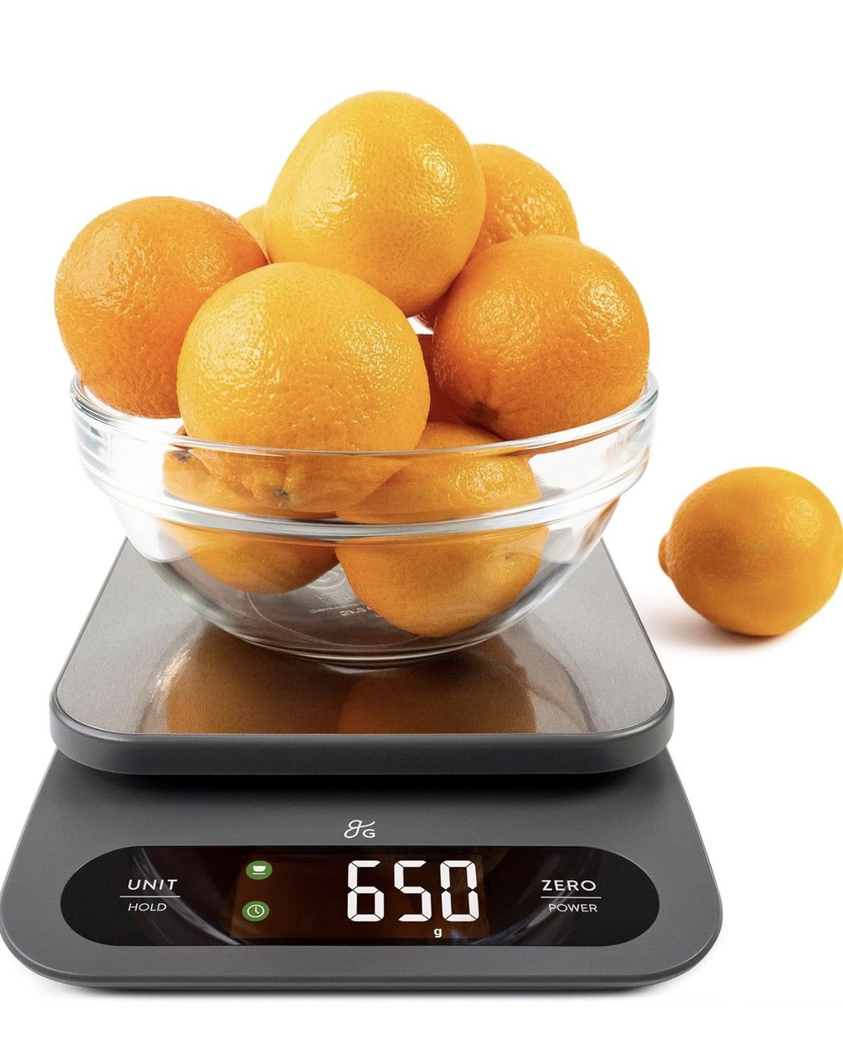 Greater Goods High Capacity Kitchen Scale, A Premium Food Scale, Weighs In Grams