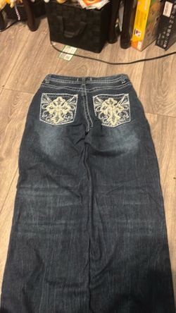 Dark Wash Cross disclure Jeans Size 3 / 26
