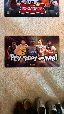 Panini Play Today And Win Breaker Mat. NBA SGA, Doncic