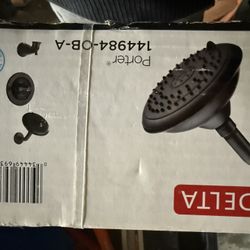 Delta Monitor Porter 1-Handle Oil Rubbed Tub and Shower Faucet - Unopened Box