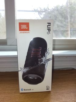 JBL Flip 6 Mini Portable Wireless Bluetooth Outdoor Stereo black
