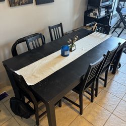 Wood Kitchen Table 
