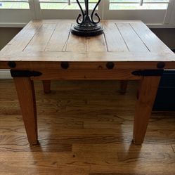 Wood End Table Table 