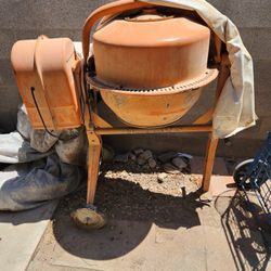 Electric Cement Mixer