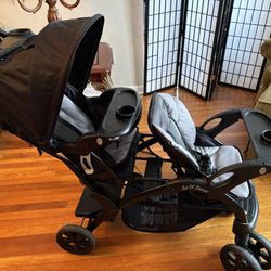 Double Baby Stroller