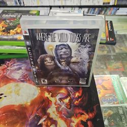 Where the Wild Things Are (Sony PlayStation 3, 2009) Complete CIB PS3